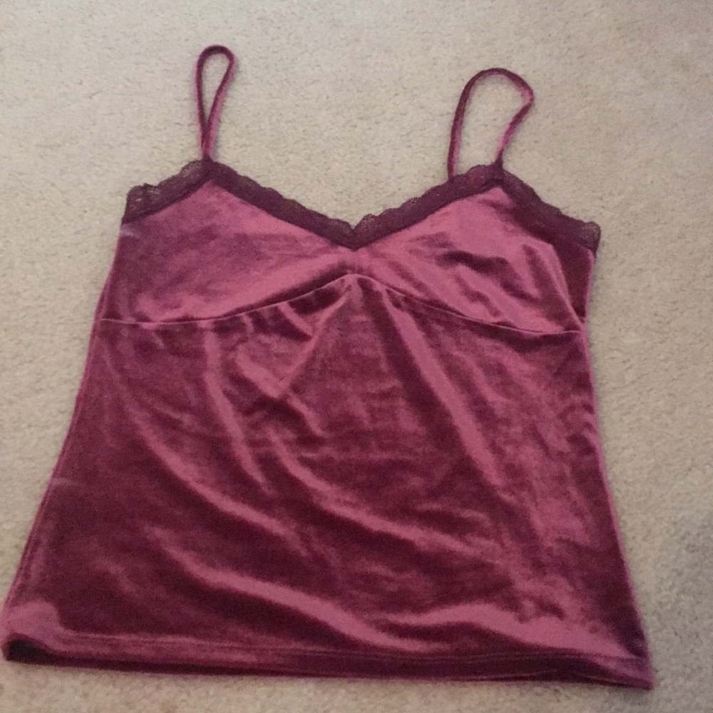 Aeropostale suede tank top